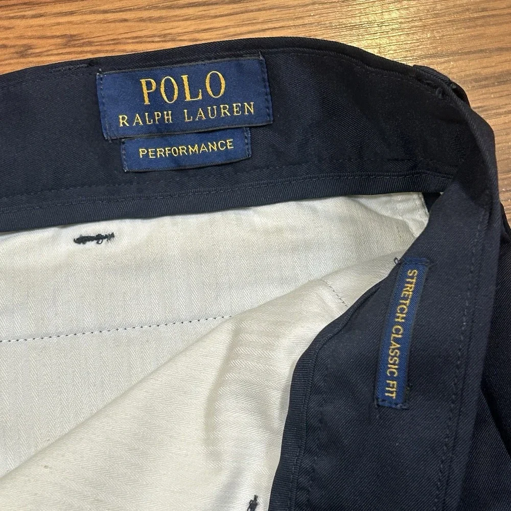 Polo Ralph Lauren Shorts Mens 34 Navy 10